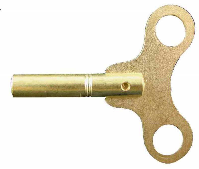 #17 Brass Single End Key - 6.50Mm