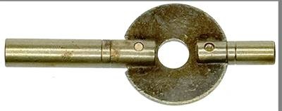 Brass Carriage Clock Key 3.25Mm/1.75Mm (#4/#000)