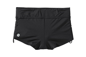 Tyr Women's Della Boyshort - Solid, 001 Black, S (4/6)