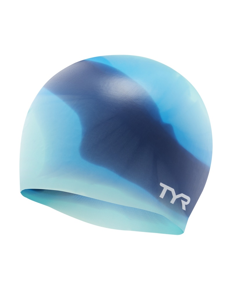 Tyr Adult Silicone Swim Cap - Multi-Color