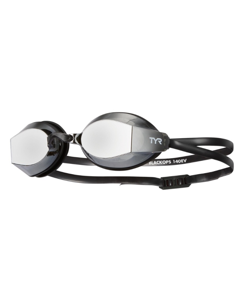 Tyr Adults Black Ops 140 Ev Mirrored Racing Goggles