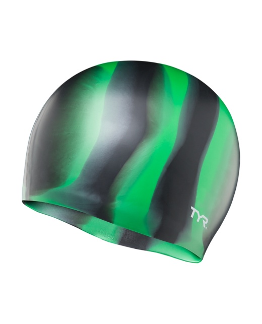 TYR Adult Silicone Swim Cap - Multi-Color