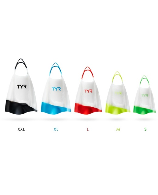Tyr Hydroblade Fins, 101 Clear, l