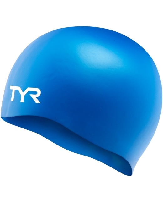 TYR Adult Silicone Wrinkle-Free Swim Cap