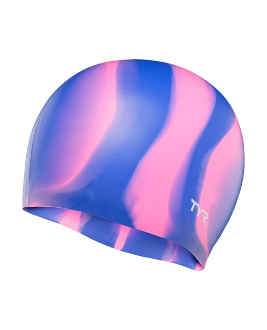TYR Adult Silicone Swim Cap - Multi-Color