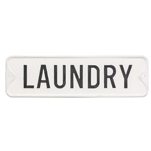 Laundry Farmhouse Metal Sign