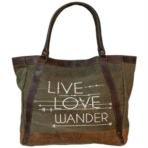 Live Love Wander Tote Bag