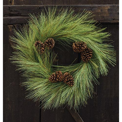 24" Woodsy Pine Wreath