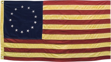 Aged Betsy Ross Flag, 28"