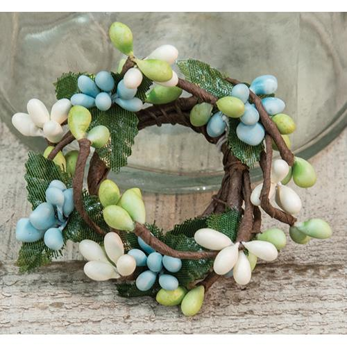 Seabreeze Mini Pip Berry Ring, 1" - A Delicate Floral Beauty