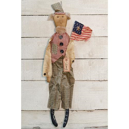 Sammy Doll - A Unique Patriotic Decorative Piece for Your Home