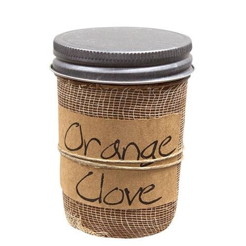 Orange Clove Jar Candle, 8Oz