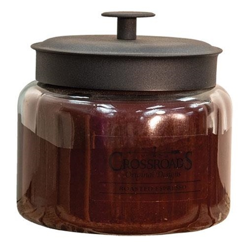 Roasted Espresso Jar Candle, 64 Oz - Made in the USA