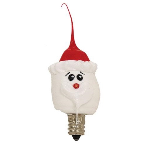 Santa Bulb, 4 Watt - Handmade Light Bulb