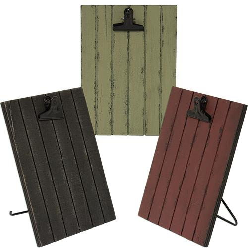 Standing Clipboard Picture Holder, 3 Asstd