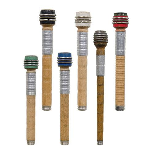 Wooden Quill Bobbin, Asst - Elevate Your Home Decor with this Unique and Elegant Decorative Piece