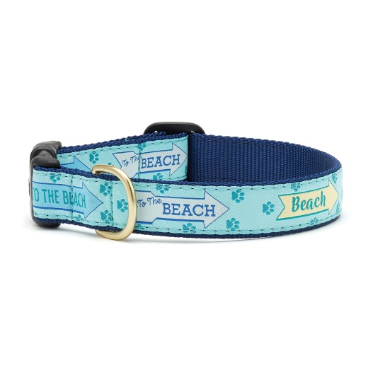 To The Beach Dog Collar - Stylish, Durable, and Made in the USA