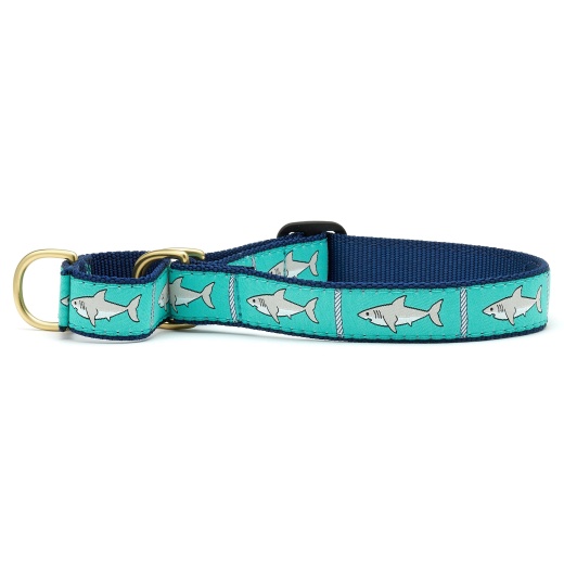Shark Martingale Dog Collar - Up Country