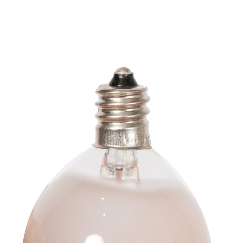 G40 Frosted White Bulb E12 Base 5W 25/Bx