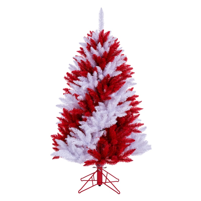 4.5' X 32" Candy Cane Pine Tree 583t