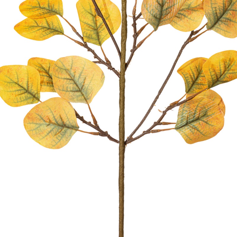 32" Yellow Green Sd Eucalyptus Leaf 3/b