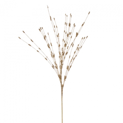 36" Gold Berry Glitr Spray - Perfect Holiday Decoration