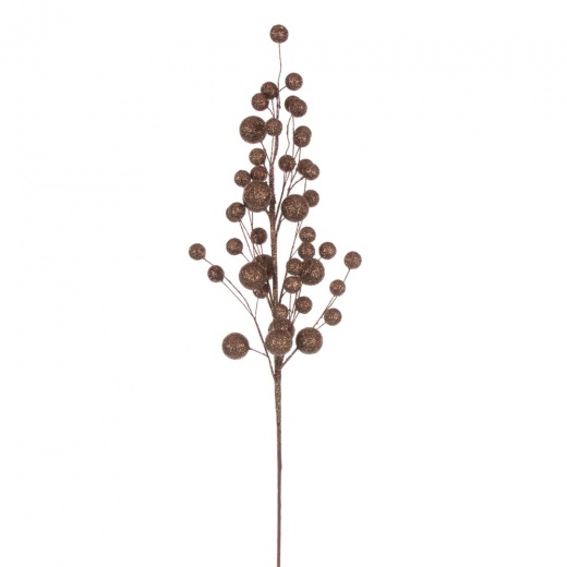 27" Mocha Multi Ball Glitter Spray
