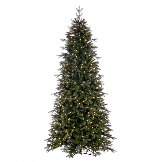 7.5' X 44" Douglas Slim Dura-Lit 500W Artificial Christmas Tree