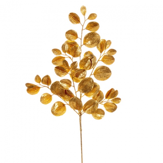 25" Gold Dogwood Glitter Spray 3/Bag