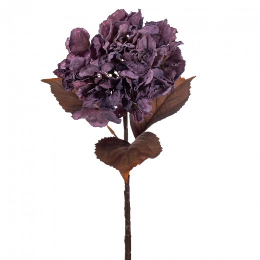 18.5" Purple Hydrangea Spray 2/Bag