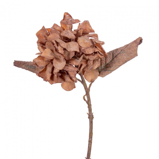 13" Tan Hydrangea Spray 6/Bag - Buy Artificial Flowers Online