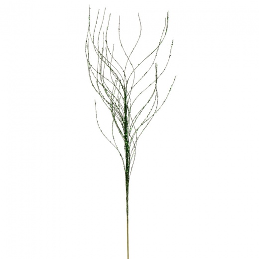 37" Juniper Wavy Twig Glitter Spray
