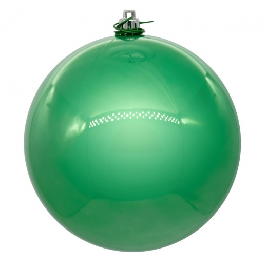 4.75" Seafoam Pearl UV Drill Ball Ornament