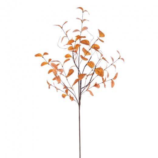 32" Orange Leaf Spray 2/Bag - Artificial Foliage for Home Decor