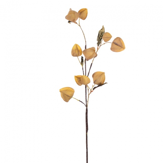 30.5" Yellow Lantern Spray - Artificial Flower Arrangement Decor