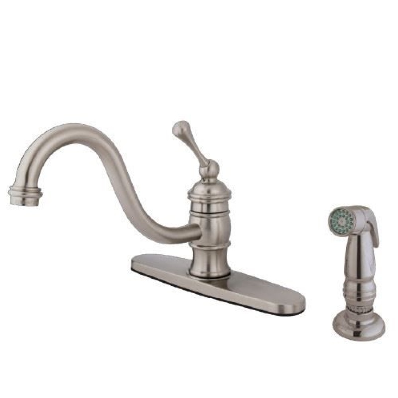Restorers Kb357xblsp-P One Handle Kitchen Faucet