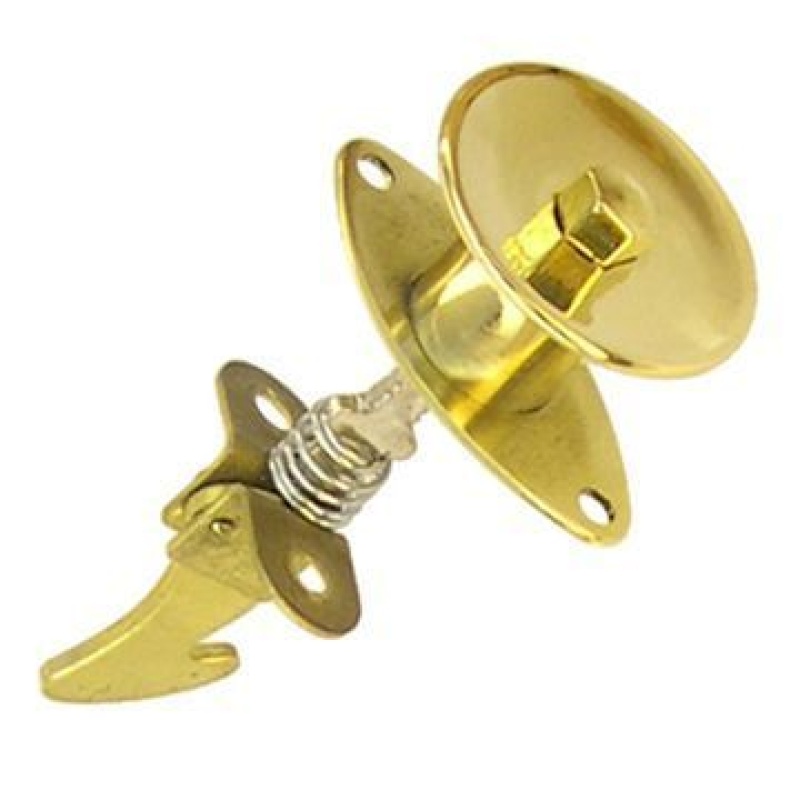 Classic Round Knob Push Button Latch