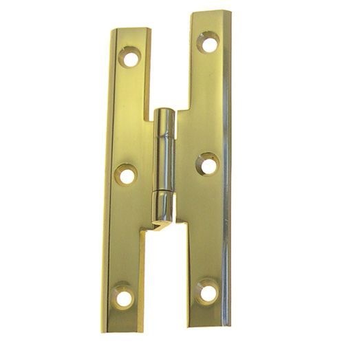 Restorers Classic Lacquered Brass H Style Cupboard Hinge