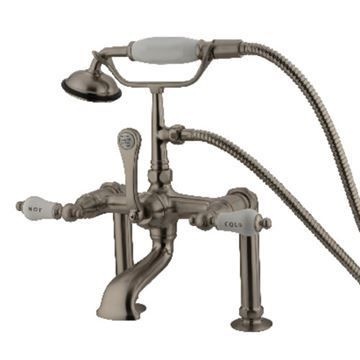 Restorers Vintage Cc107tx 7 Inch Deck Mount Clawfoot Tub Faucet