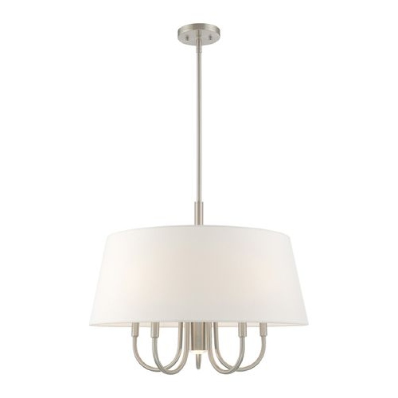 Livex Lighting Belclaire 6-Light Pendant Chandelier