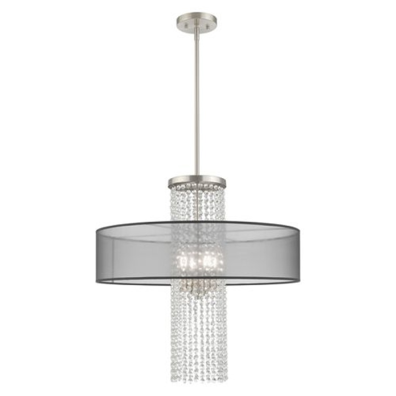 Livex Lighting Bella Vista 4-Light 24 Inch Pendant Chandelier