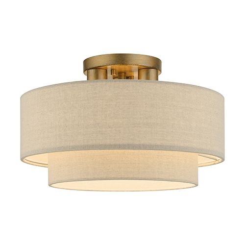 Livex Lighting Bellingham Medium Semi Flush Ceiling Light