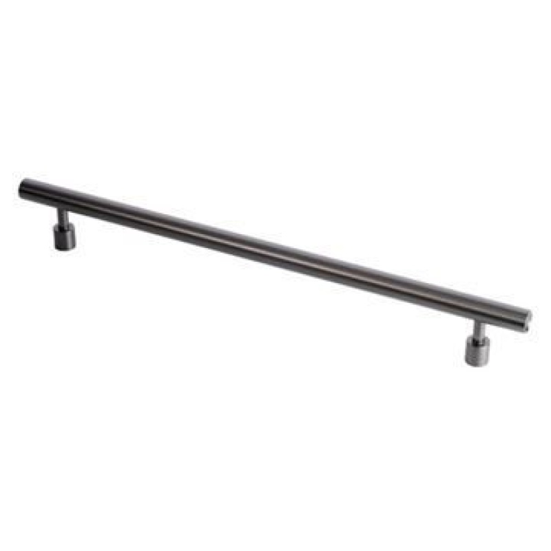 Black Stainless Round Bar Appliance Pull