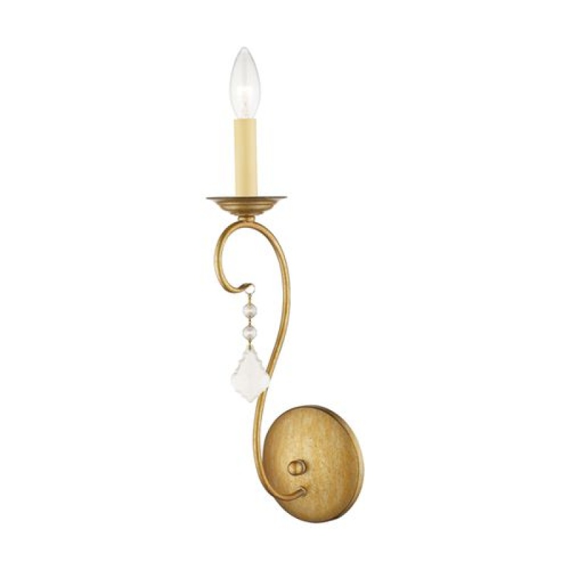 Livex Lighting Chesterfield 1-Light Single Wall Sconce