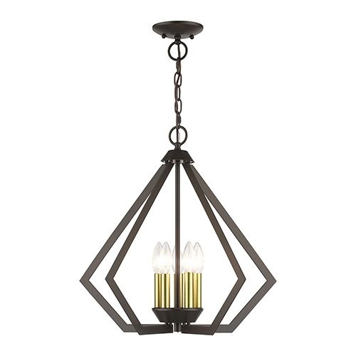 Livex Lighting Prism 5 Light Chandelier
