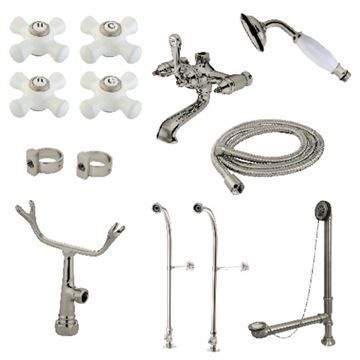 Restorers Vintage Cck517px Freestanding Tub Faucet Combo