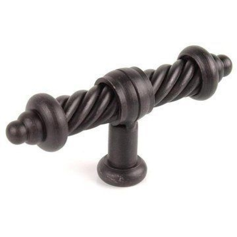 Top Knobs Normandy Collection Twisted T Knob