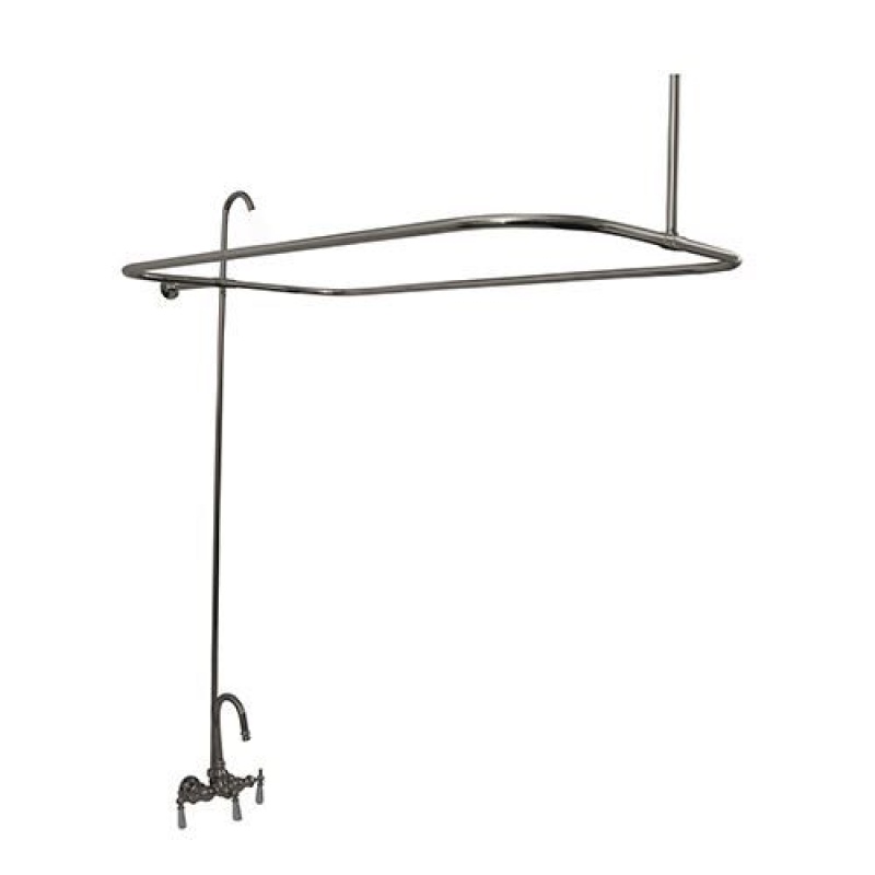 Barclay Tub Surround With Gooseneck Faucet For Cast Iron Tubs