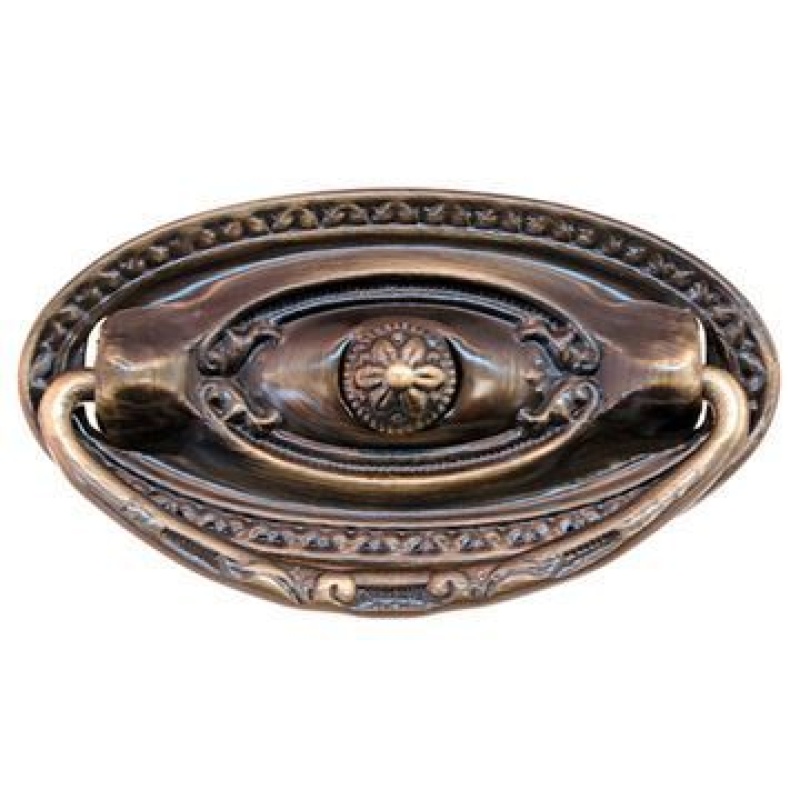 Restorers Classic Single Post Chippendale Ring Pull