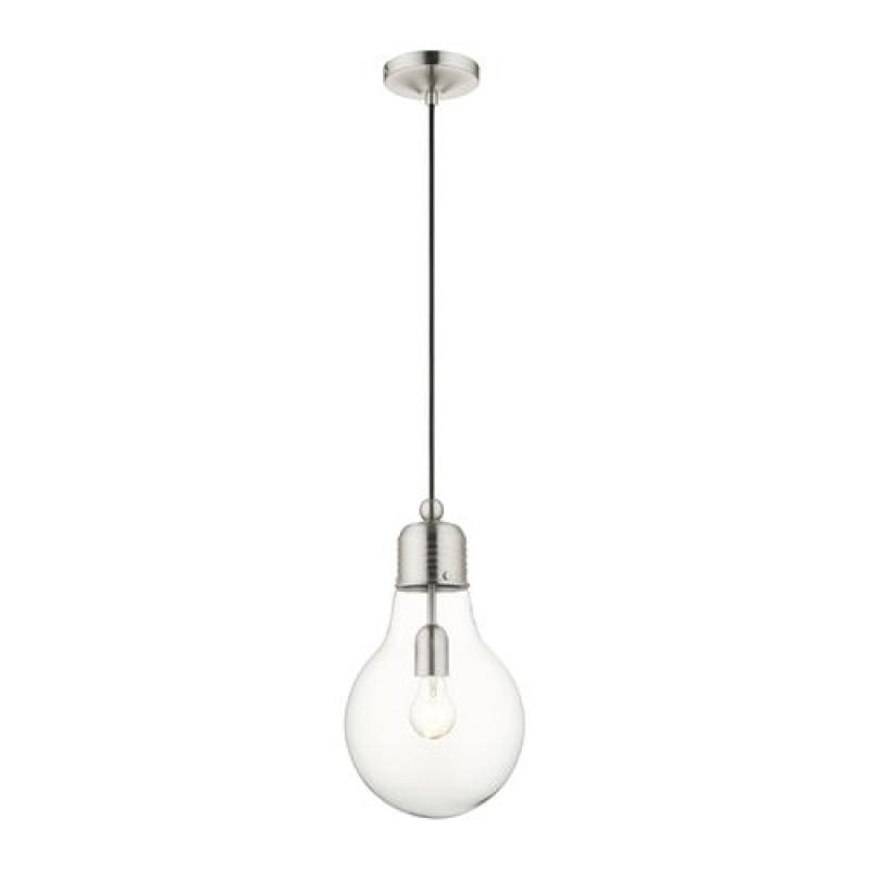 Livex Lighting 49092 Hand Blown Art Glass Mini Pendant Light